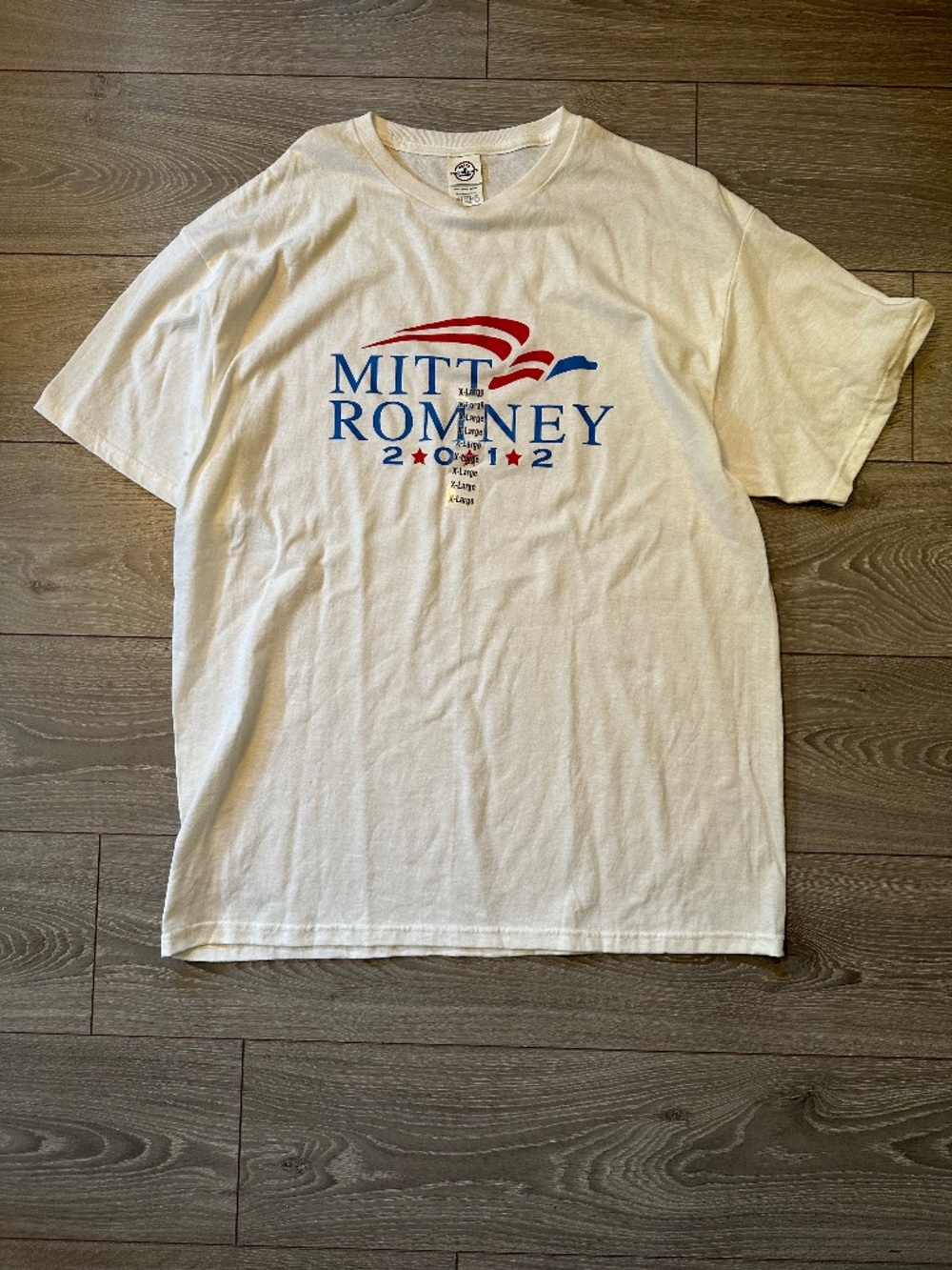 NWT Mitt Romney 2012 Presidential Bid Promotional Tee